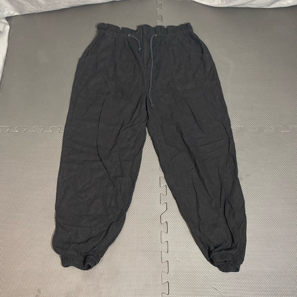 Stitch & Pine Linen Baggy Jogger Pants